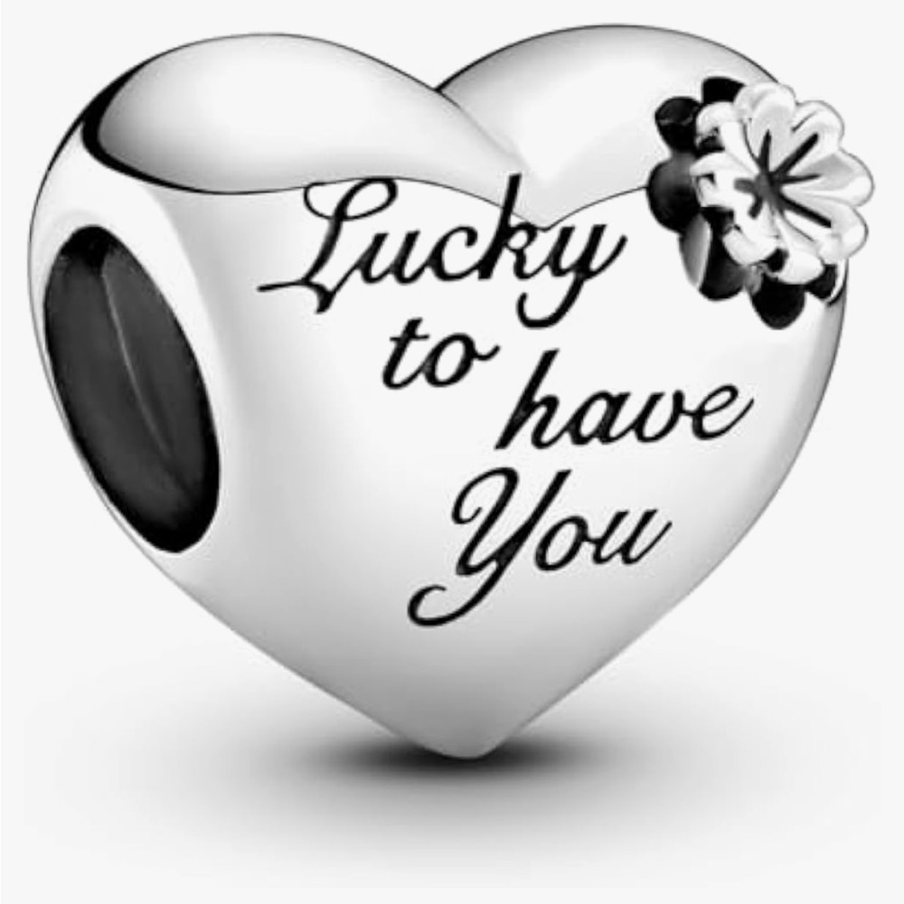 PANDORA Lucky to have You, Mom Charm